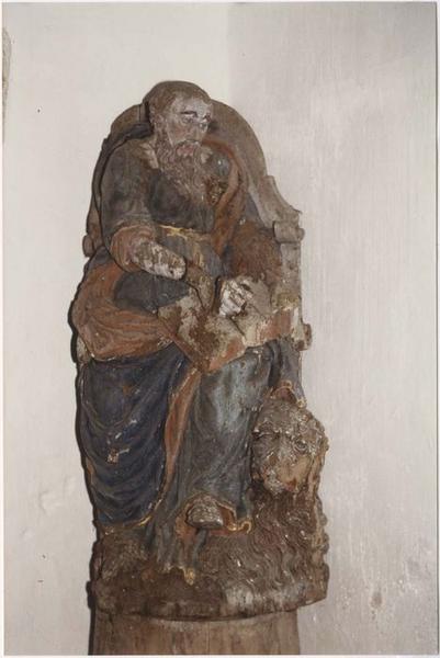 statue : saint Marc, vue générale - © Ministère de la Culture (France), Médiathèque du patrimoine et de la photographie (objets mobiliers), tous droits réservés