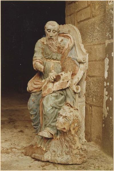 statue : saint Marc, vue générale - © Ministère de la Culture (France), Médiathèque du patrimoine et de la photographie (objets mobiliers), tous droits réservés