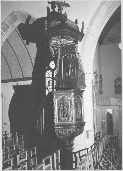 chaire à prêcher, vue générale