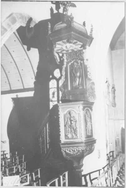 chaire à prêcher, vue générale