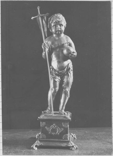 statuette : L'enfant Jésus, vue générale