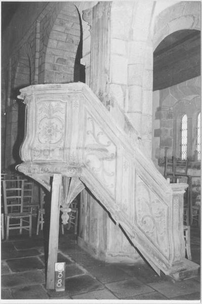 chaire à prêcher - © Ministère de la Culture (France), Médiathèque du patrimoine et de la photographie (objets mobiliers), tous droits réservés