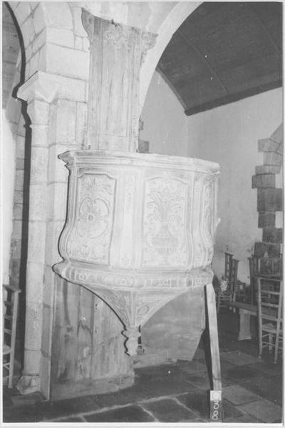 chaire à prêcher - © Ministère de la Culture (France), Médiathèque du patrimoine et de la photographie (objets mobiliers), tous droits réservés