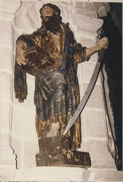 statue : saint Paul, vue générale - © Ministère de la Culture (France), Médiathèque du patrimoine et de la photographie (objets mobiliers), tous droits réservés