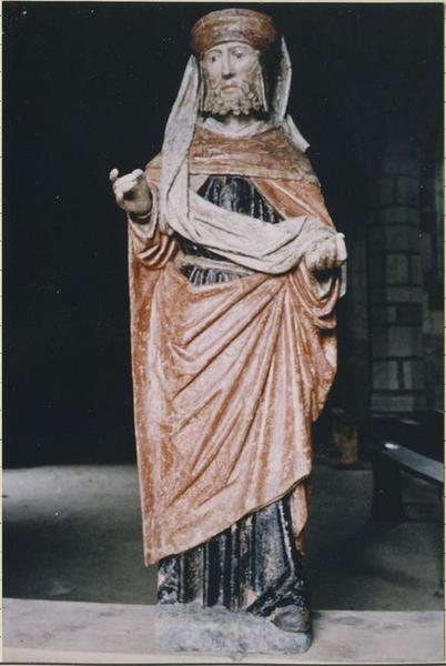 statue : Saint Nicodème, vue générale - © Ministère de la Culture (France), Médiathèque du patrimoine et de la photographie (objets mobiliers), tous droits réservés