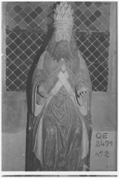 statue : Dieu le Père, vue générale - © Ministère de la Culture (France), Médiathèque du patrimoine et de la photographie (objets mobiliers), tous droits réservés