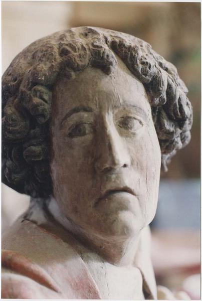 statue : saint Jean, détail - © Ministère de la Culture (France), Médiathèque du patrimoine et de la photographie (objets mobiliers), tous droits réservés