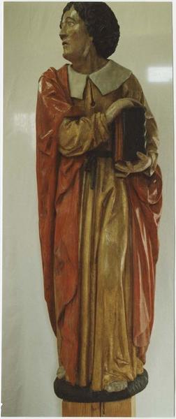 statue : saint Jean, vue générale - © Ministère de la Culture (France), Médiathèque du patrimoine et de la photographie (objets mobiliers), tous droits réservés