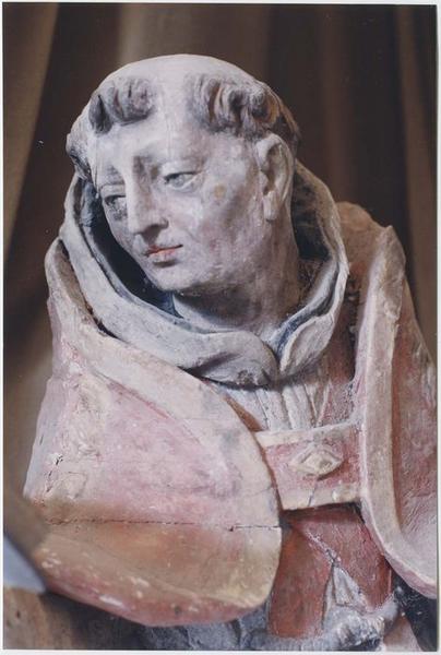 statue : saint Philibert, détail - © Ministère de la Culture (France), Médiathèque du patrimoine et de la photographie (objets mobiliers), tous droits réservés