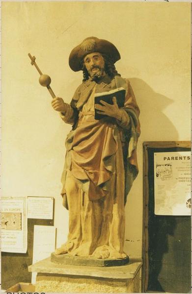 statue : saint Jacques le Majeur, vue générale