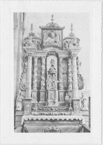 autel, tabernacle, vue générale - © Ministère de la Culture (France), Médiathèque du patrimoine et de la photographie (objets mobiliers), tous droits réservés