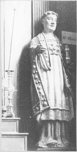 statue : saint Maudet, vue générale - © Ministère de la Culture (France), Médiathèque du patrimoine et de la photographie (objets mobiliers), tous droits réservés
