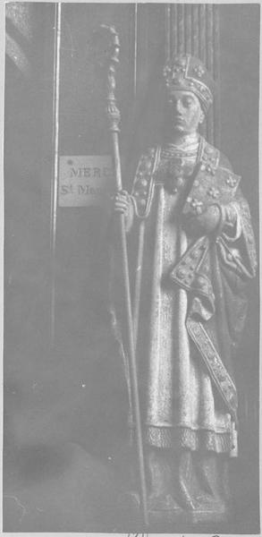 statue : saint Maurice, vue générale - © Ministère de la Culture (France), Médiathèque du patrimoine et de la photographie (objets mobiliers), tous droits réservés