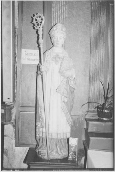 statue : saint Maurice, vue générale - © Ministère de la Culture (France), Médiathèque du patrimoine et de la photographie (objets mobiliers), tous droits réservés
