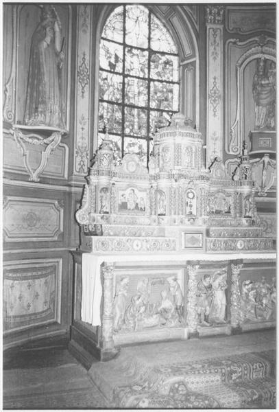 retable du maître-autel, vue générale - © Ministère de la Culture (France), Médiathèque du patrimoine et de la photographie (objets mobiliers), tous droits réservés