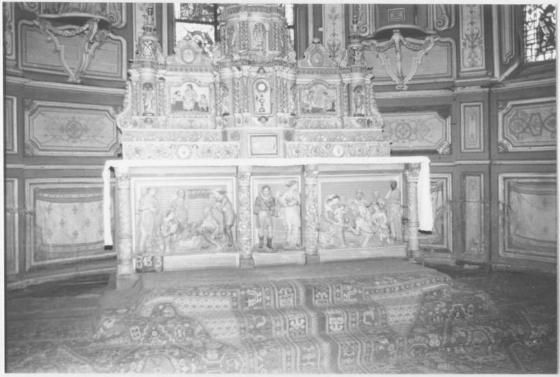 retable du maître-autel, vue générale