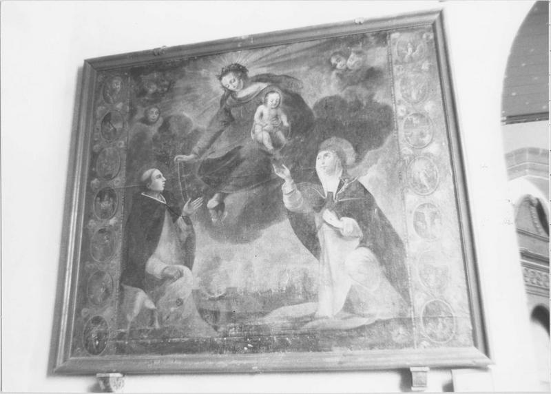 tableau : le Rosaire, vue générale