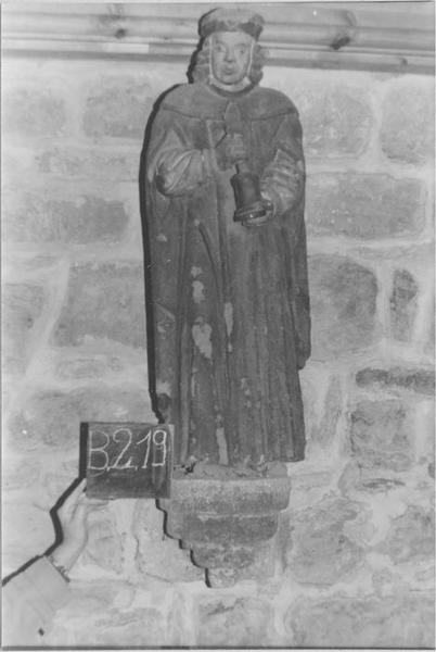 statue : saint Côme, vue générale