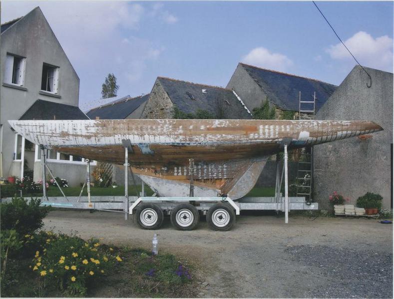 bateau de compétition : voilier plan Cornu GILLIATT V, vue générale - © Ministère de la Culture (France), Médiathèque du patrimoine et de la photographie (objets mobiliers), tous droits réservés