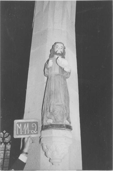 statue : saint Jean-Baptiste, vue générale - © Ministère de la Culture (France), Médiathèque du patrimoine et de la photographie (objets mobiliers), tous droits réservés