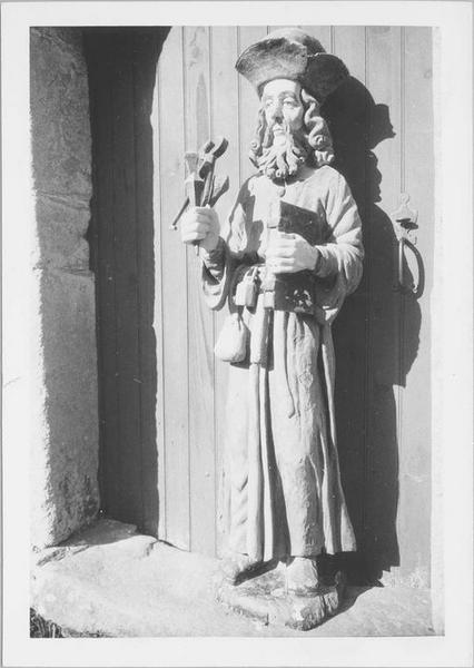 statue : saint Nicodème, vue générale - © Ministère de la Culture (France), Médiathèque du patrimoine et de la photographie (objets mobiliers), tous droits réservés