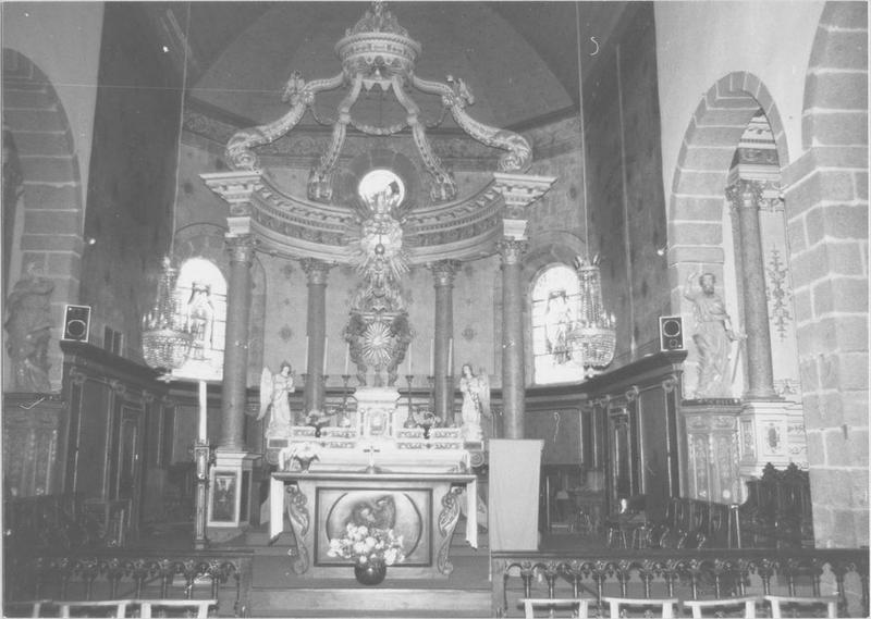 Autel (maître-autel), vue générale