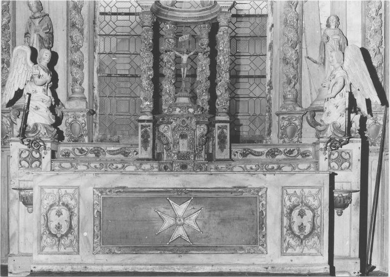 autel, tabernacle, ciborium (baldaquin) du maître-autel, vue générale