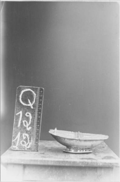navette à encens, vue générale - © Ministère de la Culture (France), Médiathèque du patrimoine et de la photographie (objets mobiliers), tous droits réservés