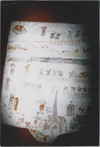tableau ou carte de Dom Le Nobletz : Les Lois (1ère version), vue  générale - © Ministère de la Culture (France), Médiathèque du patrimoine et de la photographie (objets mobiliers), tous droits réservés