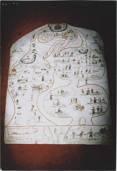 tableau ou carte de Dom Le Nobletz : Le Miroir du monde, vue générale