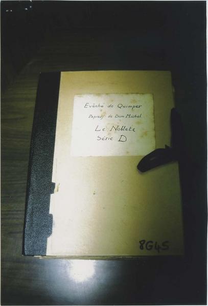 manuscrits (série C, 8G 44), vue partielle