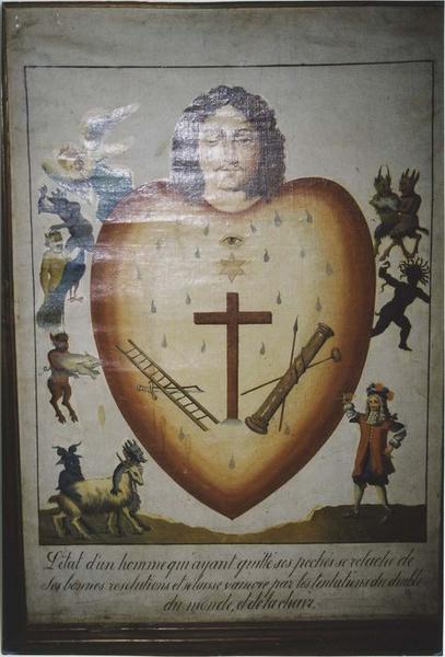 tableau de mission dit taolennou : Le retour vers le mal, vue générale - © Ministère de la Culture (France), Médiathèque du patrimoine et de la photographie (objets mobiliers), tous droits réservés