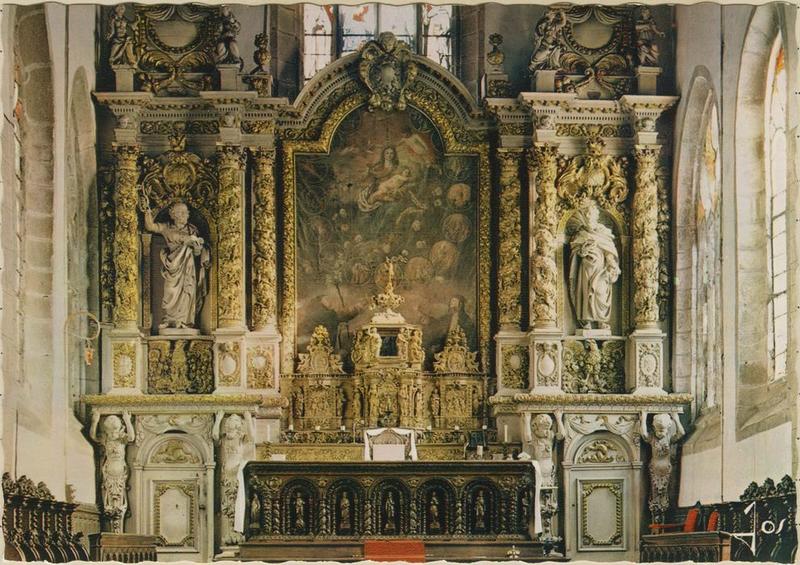 retable du maître-autel, vue générale