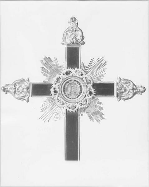 croix-reliquaire de la Vraie Croix, vue partielle