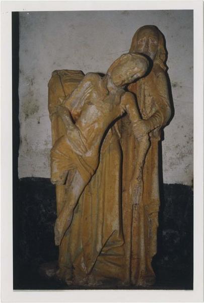 groupe sculpté : Descente de croix, vuegénérale - © Ministère de la Culture (France), Médiathèque du patrimoine et de la photographie (objets mobiliers), tous droits réservés