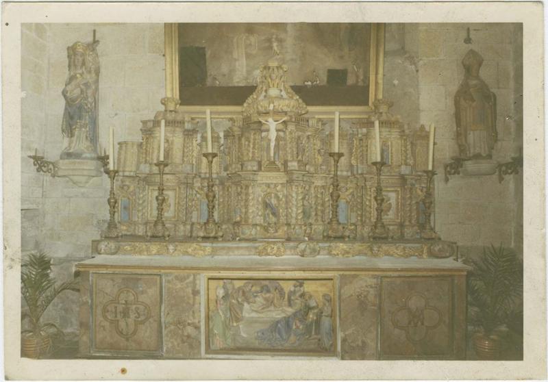 autel, retable (maître-autel), vue générale