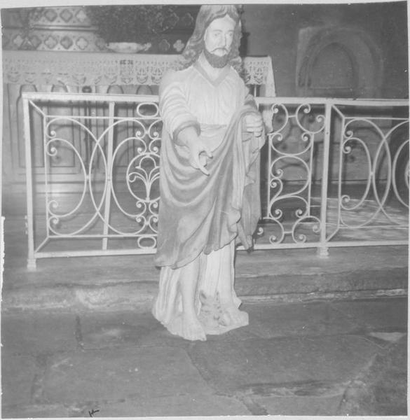 statue : saint Jean-Baptiste, vue générale