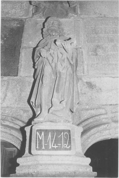 statue : saint Jean-Baptiste, vue générale