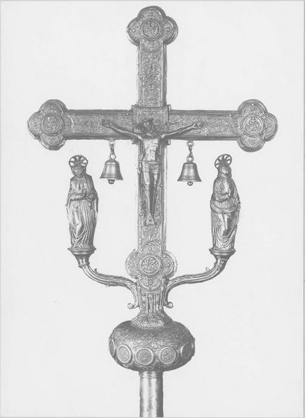 croix de procession, vue générale