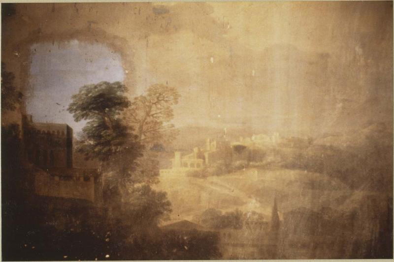 tableau : La Fuite en Egypte, détail