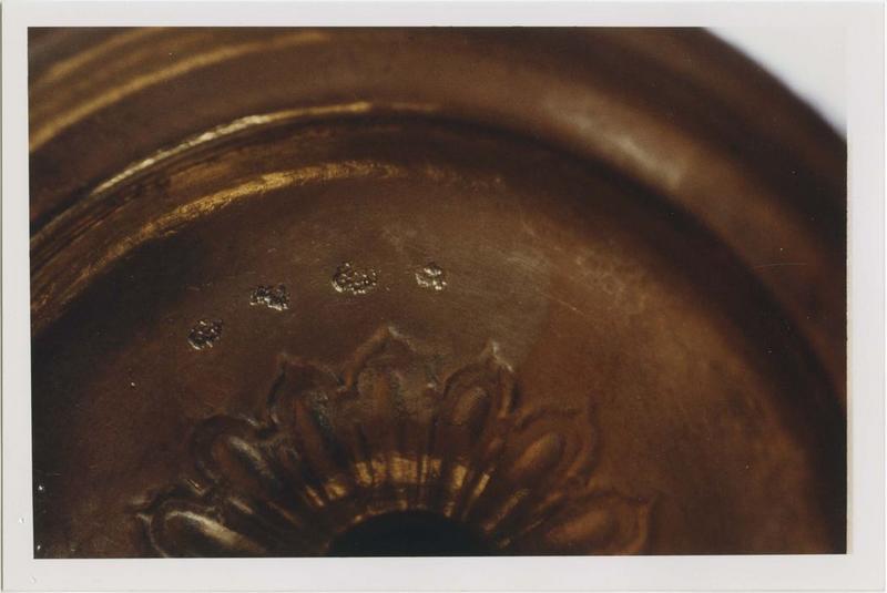 ciboire, détail d'un poinçon - © Ministère de la Culture (France), Médiathèque du patrimoine et de la photographie (objets mobiliers), tous droits réservés