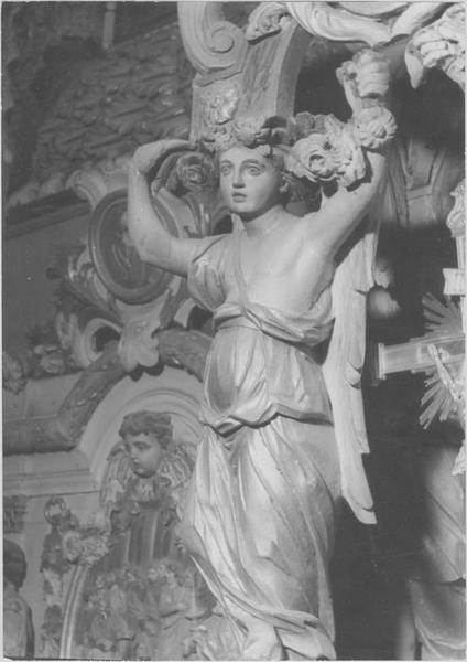retable, détail