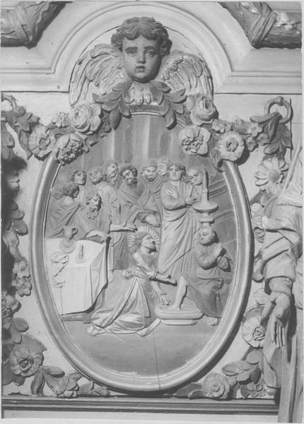 retable, détail