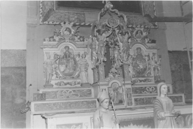 retable, vue générale du tabernacle