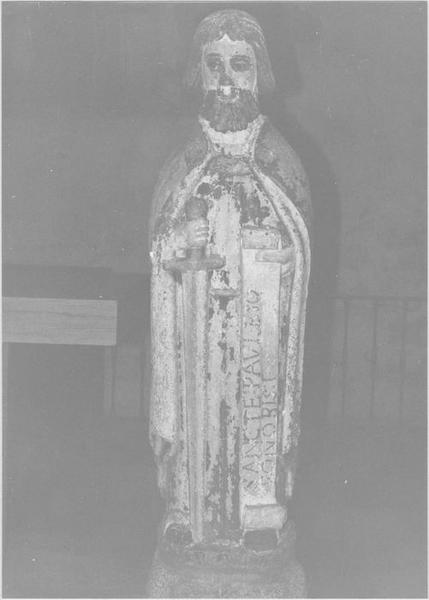 statue : saint Paul, vue générale - © Ministère de la Culture (France), Médiathèque du patrimoine et de la photographie (objets mobiliers), tous droits réservés