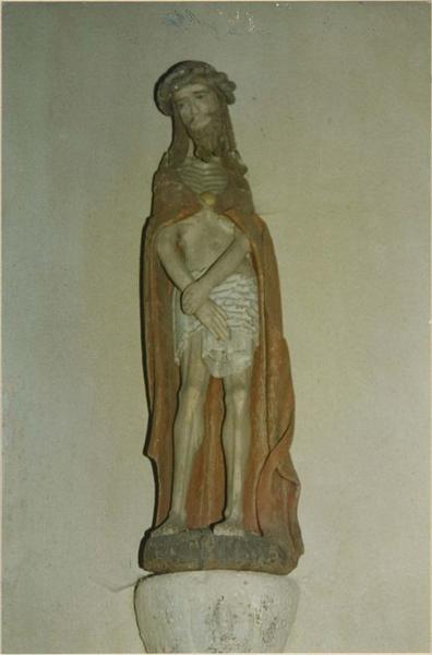 statue : Christ de Pitié, vue générale - © Ministère de la Culture (France), Médiathèque du patrimoine et de la photographie (objets mobiliers), tous droits réservés