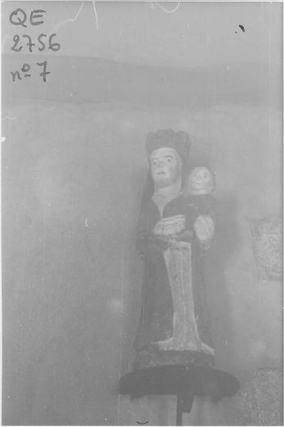 statue : Vierge à l'enfant, vue générale - © Ministère de la Culture (France), Médiathèque du patrimoine et de la photographie (objets mobiliers), tous droits réservés