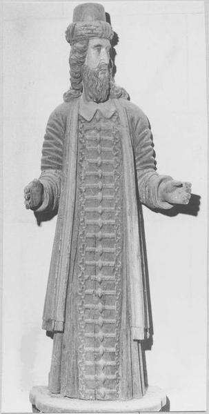 statue : saint Zacharie, vue générale