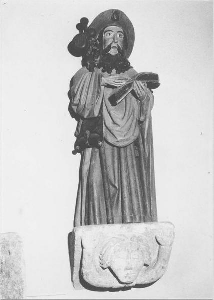 statue : saint Jacques, vue générale - © Ministère de la Culture (France), Médiathèque du patrimoine et de la photographie (objets mobiliers), tous droits réservés