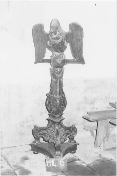 aigle-lutrin, vue générale - © Ministère de la Culture (France), Médiathèque du patrimoine et de la photographie (objets mobiliers), tous droits réservés